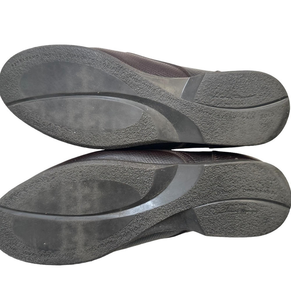 Salvador Ferragamo World Mens Soft Soled Leather Shoes Size 11 - Picture 4 of 16